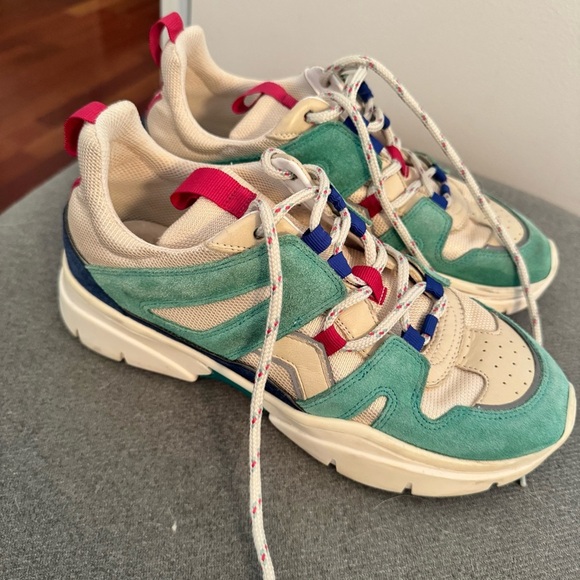 ISABEL MARANT colorful dad sneakers - Picture 3 of 6